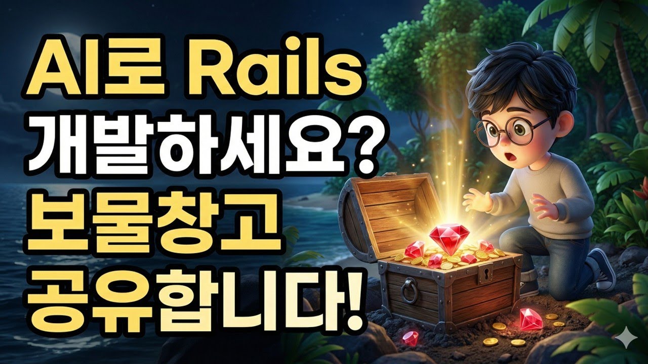 Agent On Rails AI로 Rails 웹 프레임워크 사용한다면? | Ruby on rails AI agent - YouTube
