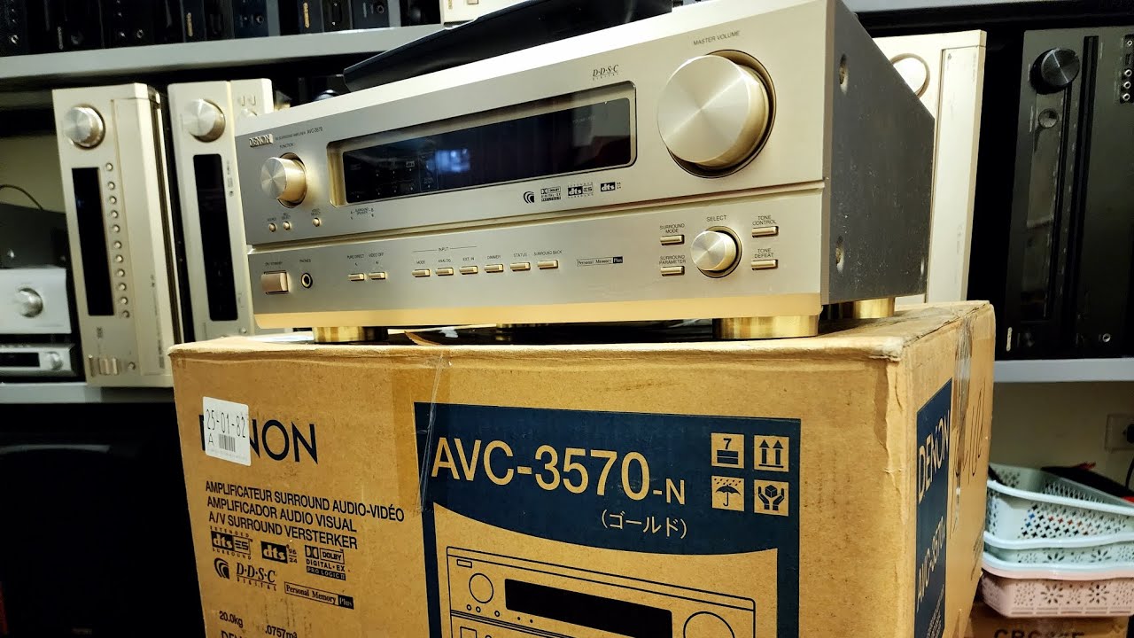 🐲 🐲Amply Denon AVC 3570 full thùng Madein Japan đẹp leg keg giá