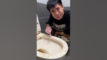 Làm sạch vệt ố vàng trên bồn men sứ - | Đàm Đức Review #aikomi #cleanz