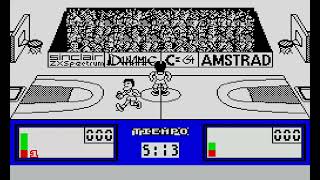 Fernando Martin Basket Master BETA VERSION SINCLAIR ZX SPECTRUM 1986 Dinamic Software Spain es screenshot 4