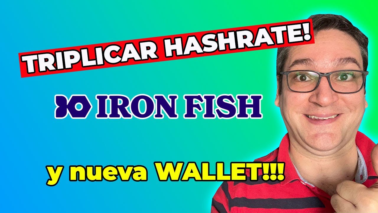 TRIPLICAR el hashrate en IRONFISH y nueva WALLET YouTube