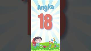 MENGENAL ANGKA ||ANGKA 16-20 ||BELAJAR MENGENAL ANGKA #belajarangka #belajar #mengenalangka #shorts