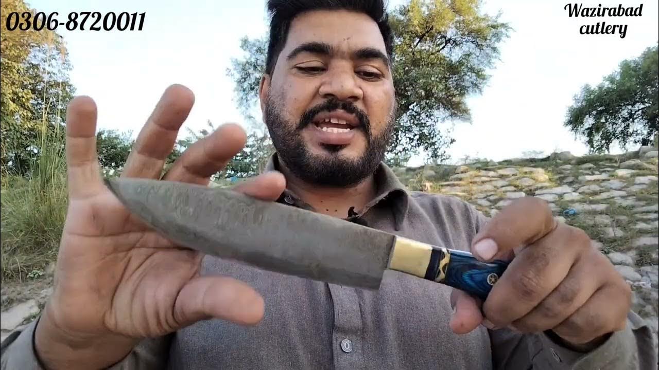 handmade Damascus knife YouTube