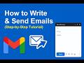 How to Write &amp; Send Emails Step by Step Tutorial