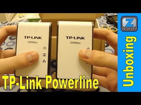 TP-Link TL-PA211 Unboxing and demo AV200 Power line Ethernet adapter