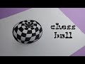 Chess ball 3D.