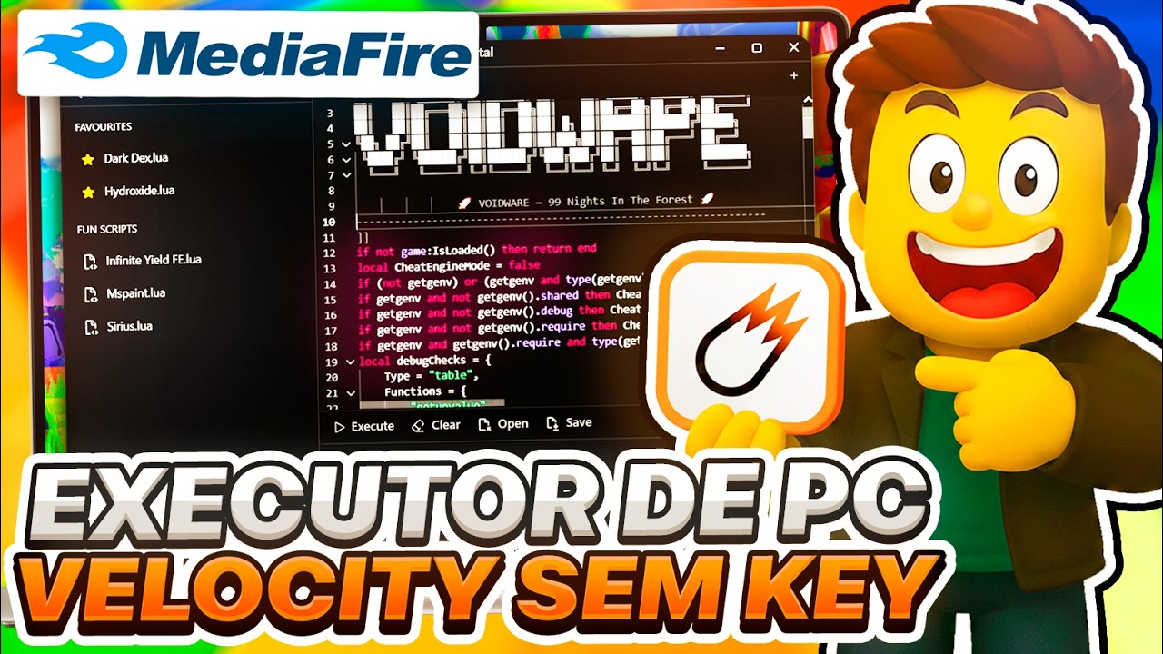 🚅 COMO BAIXAR EXECUTOR DE PC VELOCITY SEM KEY E COLOCAR SCRIPT NO ...