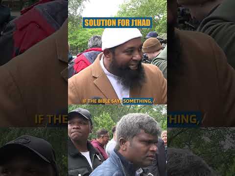 Muslim Fails to Defend J1had, Gets Offended and Runs | Arul Velusamy | Speakers' Corner
