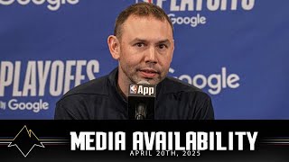 Coach Adelman Media Availability 🎙️ | April 20, 2025