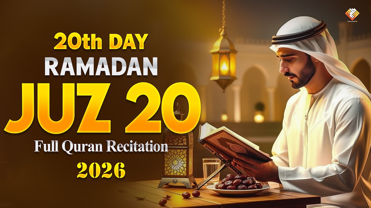 20th Juz Quran Recitation | Surah An-Naml,Surah Al-Qasas & Surah Al-Ankabut | Ramadan Day 20 Tilawat