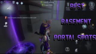 Identity V - Priestess │ Best portal spots to get into the basement