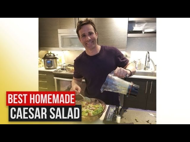 Best Homemade Caesar Salad Recipe - Easy to make ! 