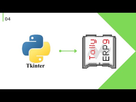 Python tally series  -04 | Creating Stock Items | Python | Tkinter | Tally | Tally Integration