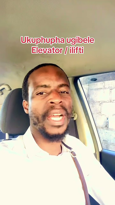 Ukuphupha ugibele Elevator Lift