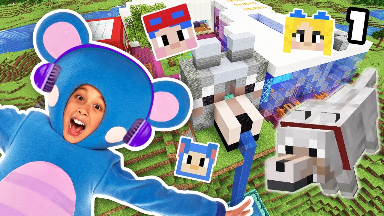 Build Wolfy A Mansion Part 1 | Minecraft Creative | Mother Goose Club Let's Play Build Wolfy A Mansion Part 1 | Minecraft Creative | Mother Goose Club Let's Play