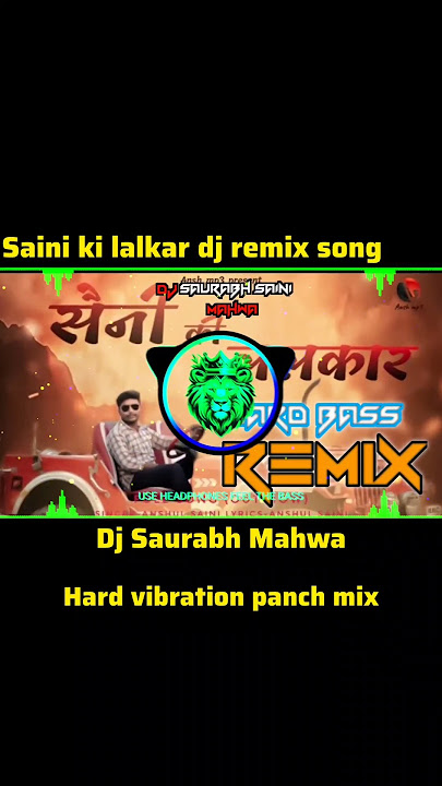 SAINI KI LALKAR | FULL EDM HARD VIBRATION PANCH MIX | ANSUL SAINI | DJ PARVEEN SAINI & DJ SAURABH