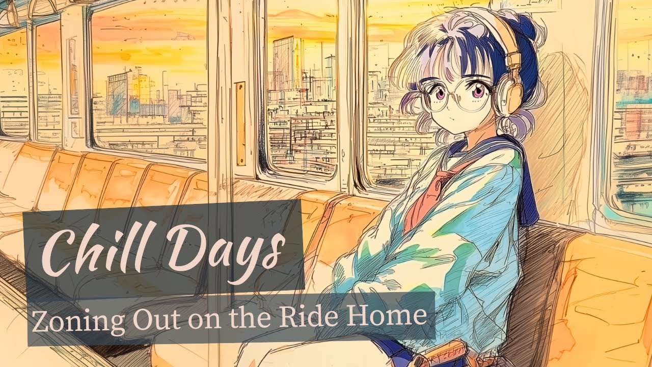 Chill Days｜Zoning Out on the Ride Home｜Jazzy Lo-Fi Vibes