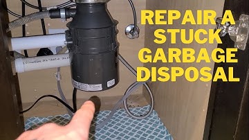 How to Fix a Jammed / Stuck Garbage Disposal | Step By Step Guide