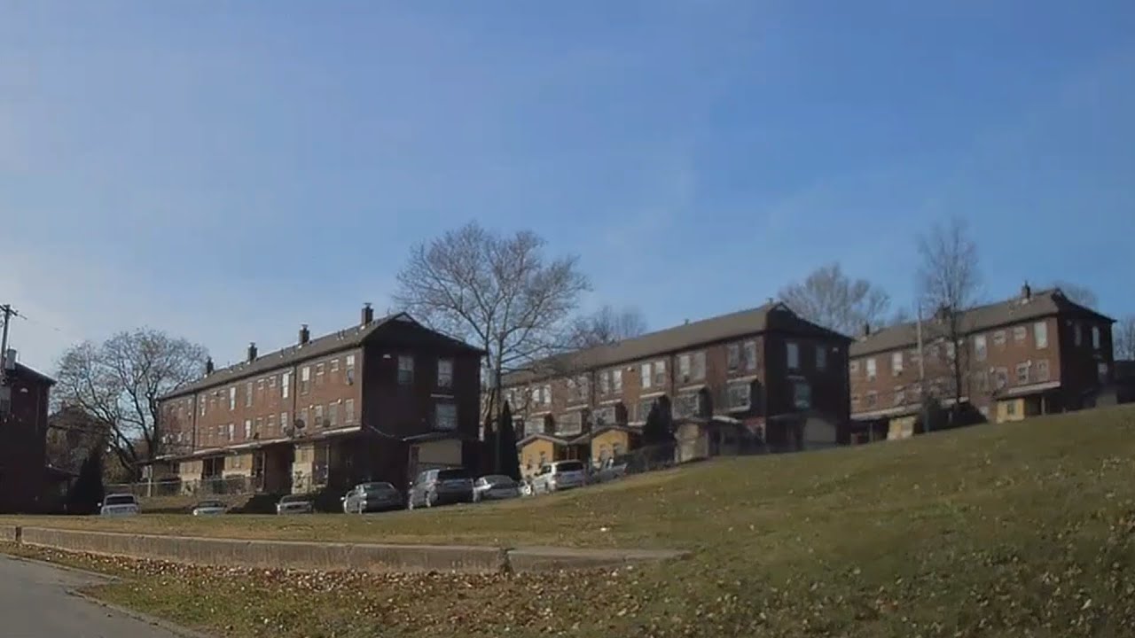 Drive from Abbottsford Homes into the Northeast Lawncrest, Frankford