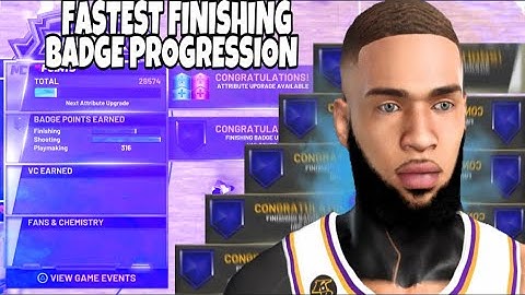 FASTEST WAY TO MAX FINISHING BADGES METHOD ON NBA2K20! GET ALL FINISHING BADGES IN 1 DAY!