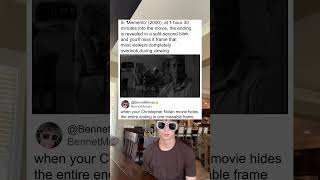 In Memento 2000, At 1 Hour 30 Minutes Into The Movie, The Ending Is Revealed In A Split-Second