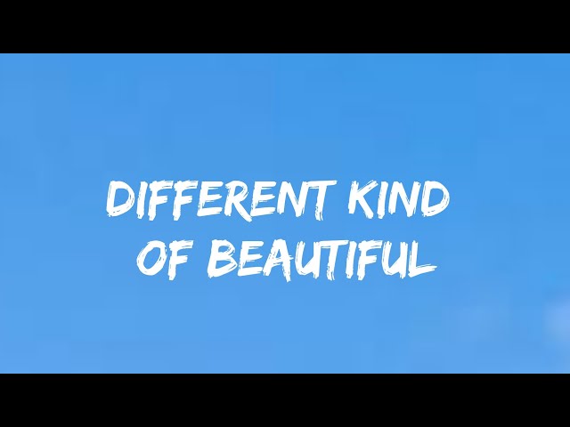 Alec Benjamin – Different Kind Of Beautiful Lyrics