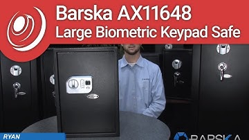 Barska AX11648 Large Biometric Keypad Safe