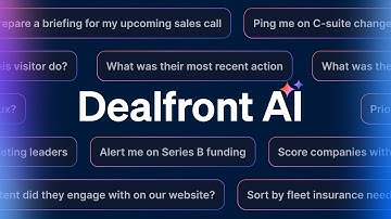 Dealfront AI: Five AI features, one faster path to pipeline!