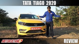 New Tata Tiago BS6 2020 Review | Hindi | MotorOctane