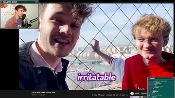 Wilbur reacts to "I Got My Head Stuck in the Eiffel Tower..." - Tom Simons