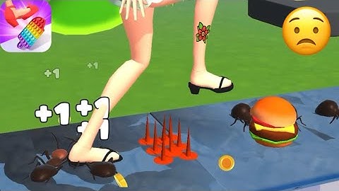 Tippy Toe!! Very satisfying and relaxing ASMR step on game | Gameplay