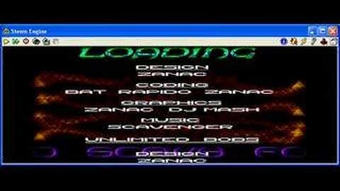 Unlimited Bobs Demo Intro screen - Synergy