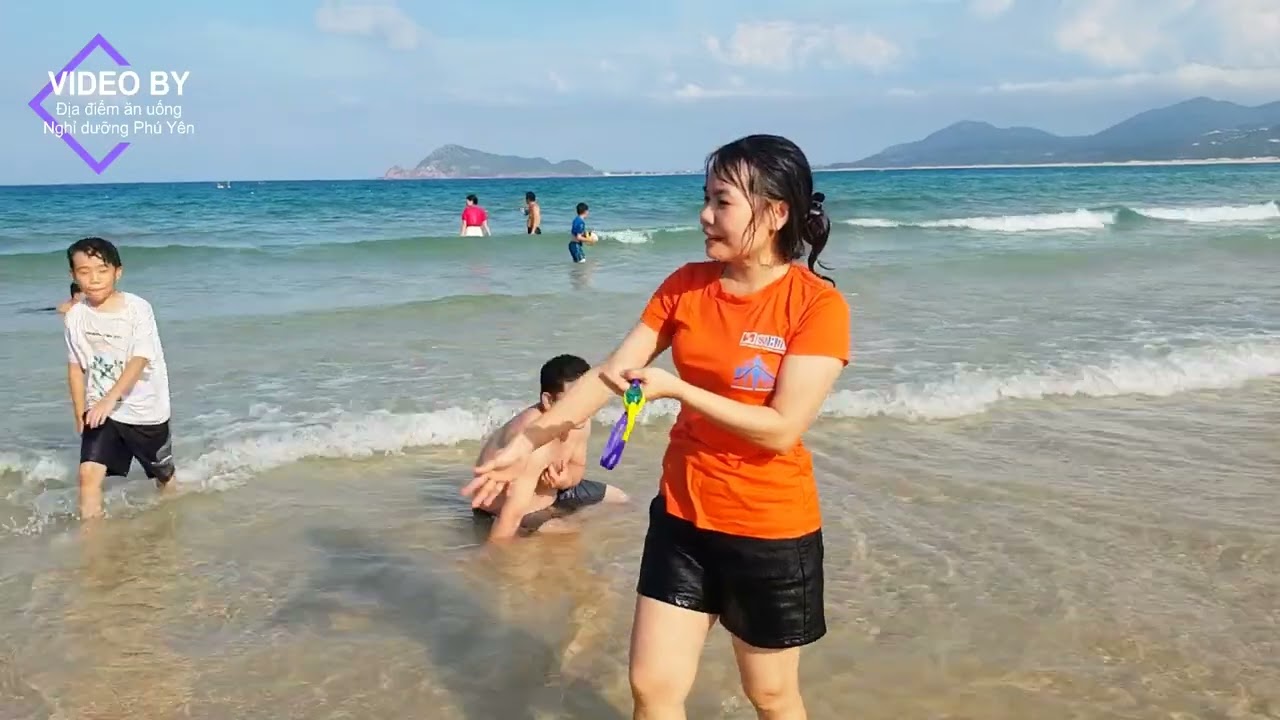 Bãi biển đẹp nhất Phú Yên- Biển Vịnh Hòa, Sông Cầu