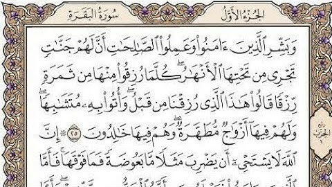 سورة البقرة  الصفحة 5#القارئ ماهر المعيقلي #برواية حفص عن عاصم#الجزء الأول