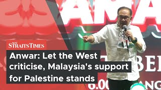 Anwar: Biarkan Barat mengkritik, dukungan Malaysia terhadap Palestina tetap teguh