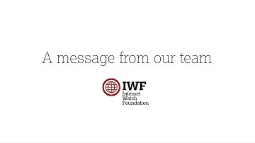 A message from IWF