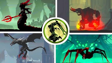 Shadow Of Death All Bosses Defeated | Hell Mode