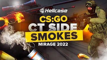 CS:GO 2022 Mirage CT Side Smokes [Tutorial]