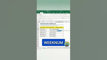 How to get week number of given date. #excel #shorts