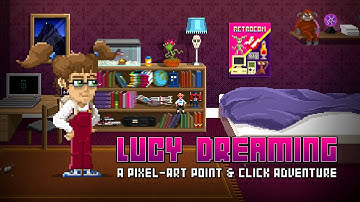 Lucy Dreaming Point and Click Adventure Game Trailer