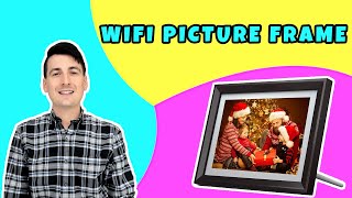 Best Digital Photo Frame 2019 // Dragon Touch Classic 10 WiFi Digital Picture Frame Review screenshot 5