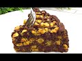 Chocolate Cake in 5 Minutes! No Baking, No Gelatin! Easy Holiday Dessert Recipe!