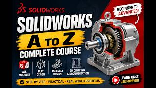 Learn SolidWorks From Zero | Sketch Tools Explained (Beginner to Pro A to Z Course #1)