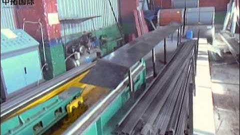 High quality seamless square pipe making machine by welding method for building