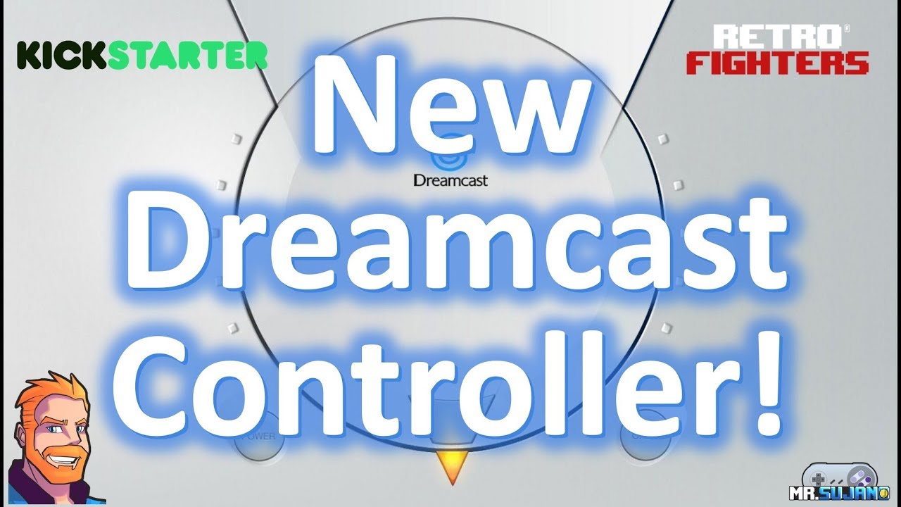 Retro Fighters Next Gen Dreamcast Controller Kickstarter YouTube