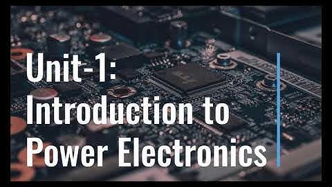 Lecture-1(b) Basics required for power electronics in English