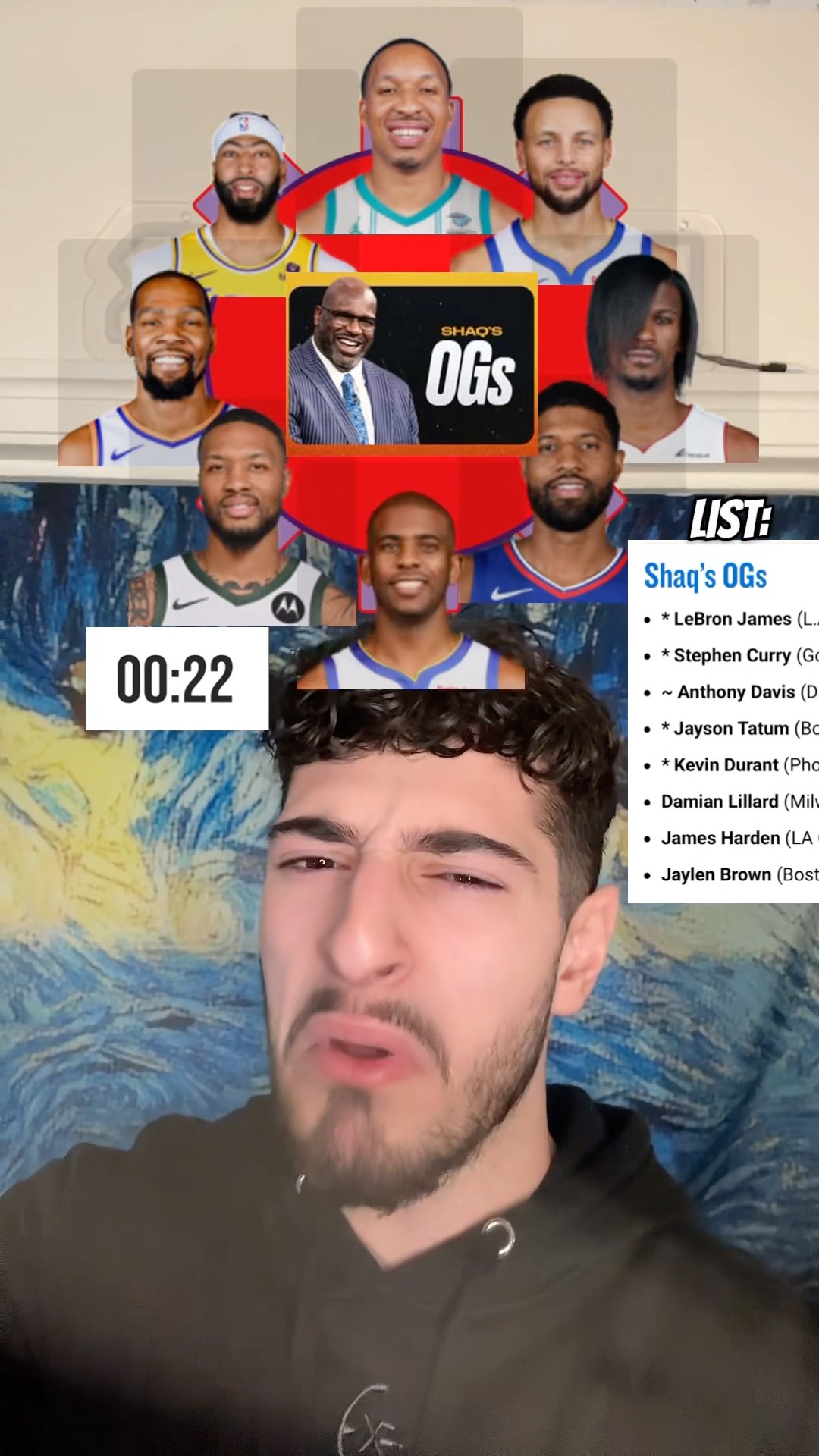 Tatum is apart of SHAQ’S OGs at 19? definition of rookie and a vet? #nba #lebron #stephcurry #fexr