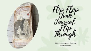 Flip Flop Junk Journal | Flip Through & Quick Tutorial 💌 #507girlfriendsflipflopjournal