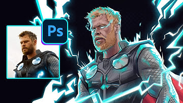 MY COMPLETE DIGITAL ART PROCESS | THOR [ Fanart ]