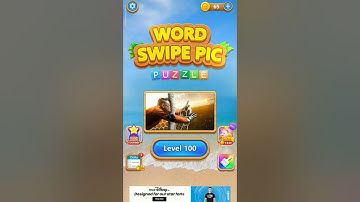 Word swipe pic game level 100